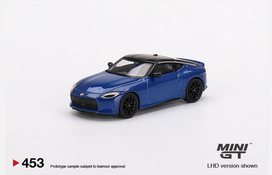 1:64 Nissan Z Performance Seiran Blue Mini GT 453