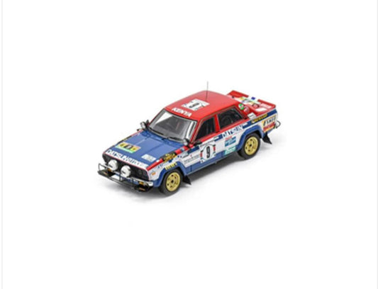 1:43 Datsun 160J Winner Safari Rally 1980 S.Mehta M.Doughty No1 Spark