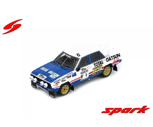 1:43 Datsun Stanza Winner Southern Cross Rally 1978 G.Fury M.Suffern No6 Spark