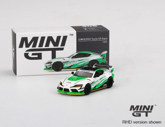 1:64 Toyota Supra CSR2 LB Works Mini GT 308