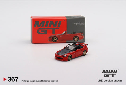 1:64 Honda S2000 (AP2) Mugen New Formula Red Mini GT 367