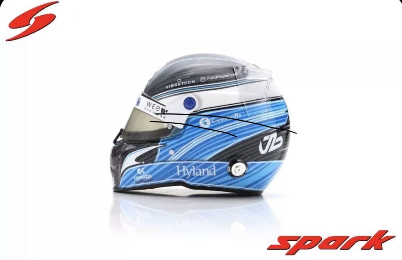 1:5 Scale Valtteri Bottas Helmet Alfa Romeo Formula 1 Season 2023 Spark