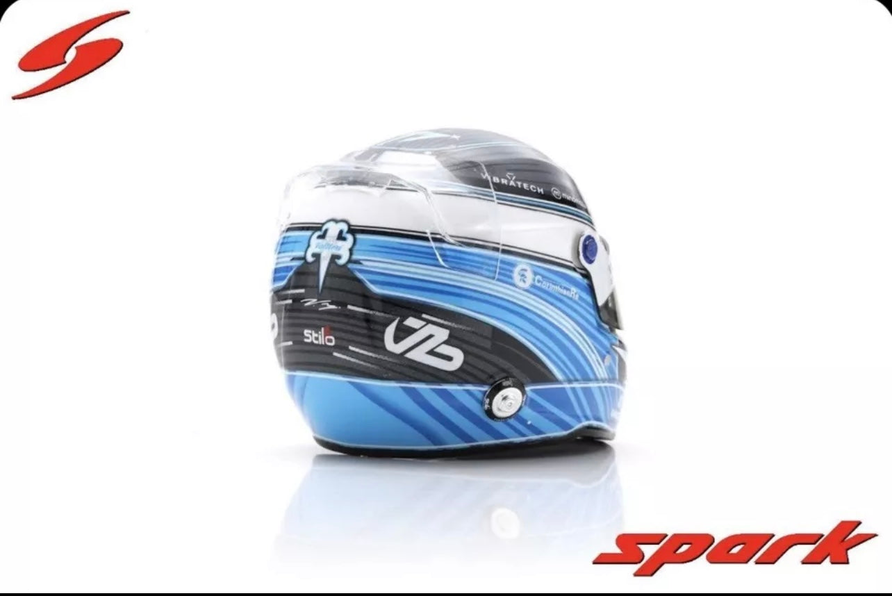 1:5 Scale Valtteri Bottas Helmet Alfa Romeo Formula 1 Season 2023 Spark