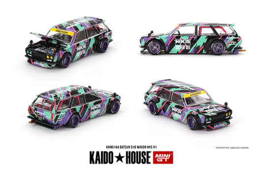 1:64 Datsun 510 Wagon HKS V1 Kaido House 144 PRE-ORDER