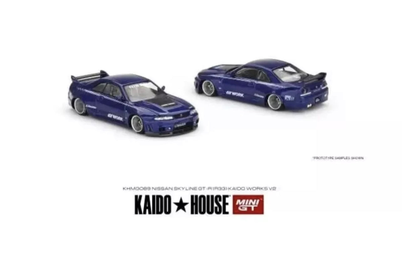 1:64 Nissan Skyline GT-R (R33) 089 Kaido House