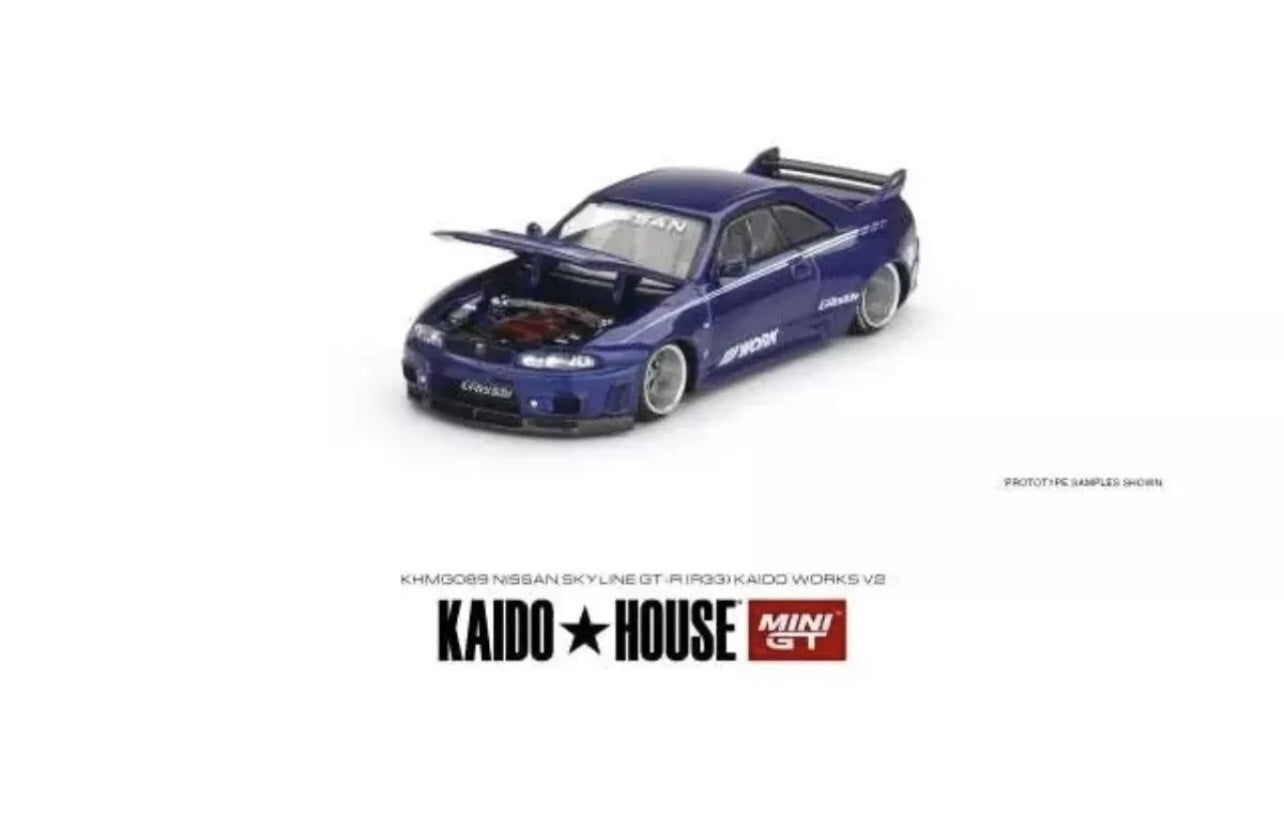 1:64 Nissan Skyline GT-R (R33) 089 Kaido House