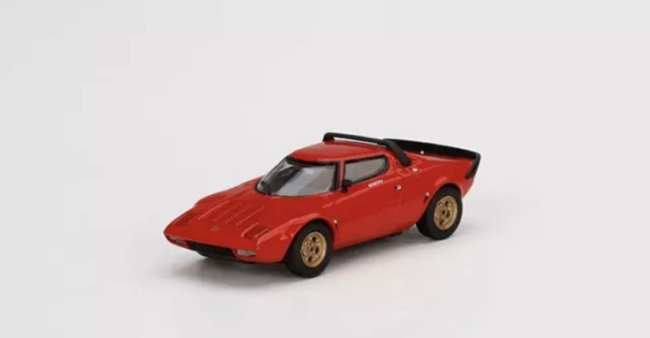 1:64 Lancia Stratos HF Stradale Rosso Arancio Mini GT 365