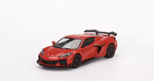 1:64 Chevrolet Corvette Z06 Torch Red Mini GT 477