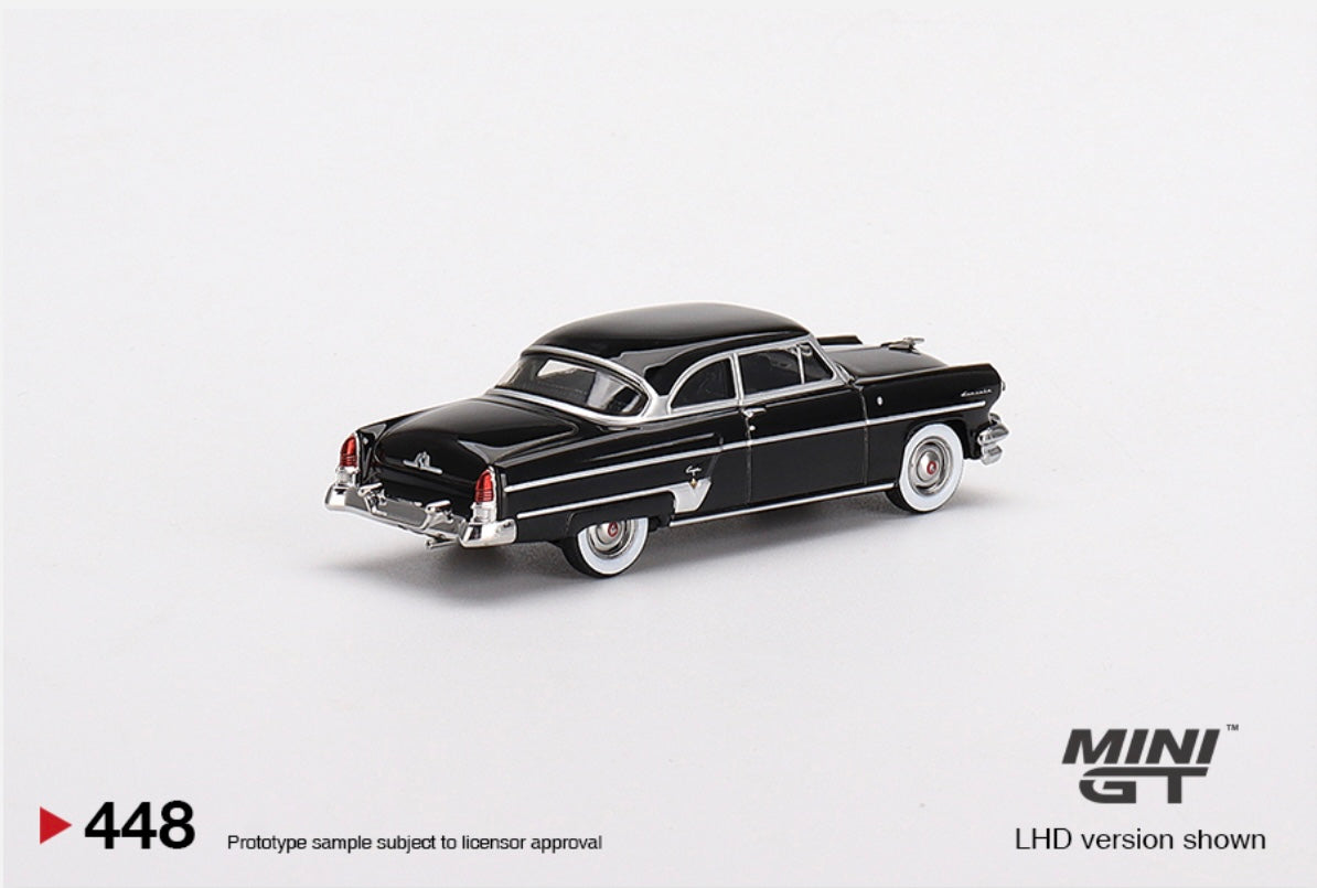 1:64 Lincoln Capri 1954 Black Mini GT 448