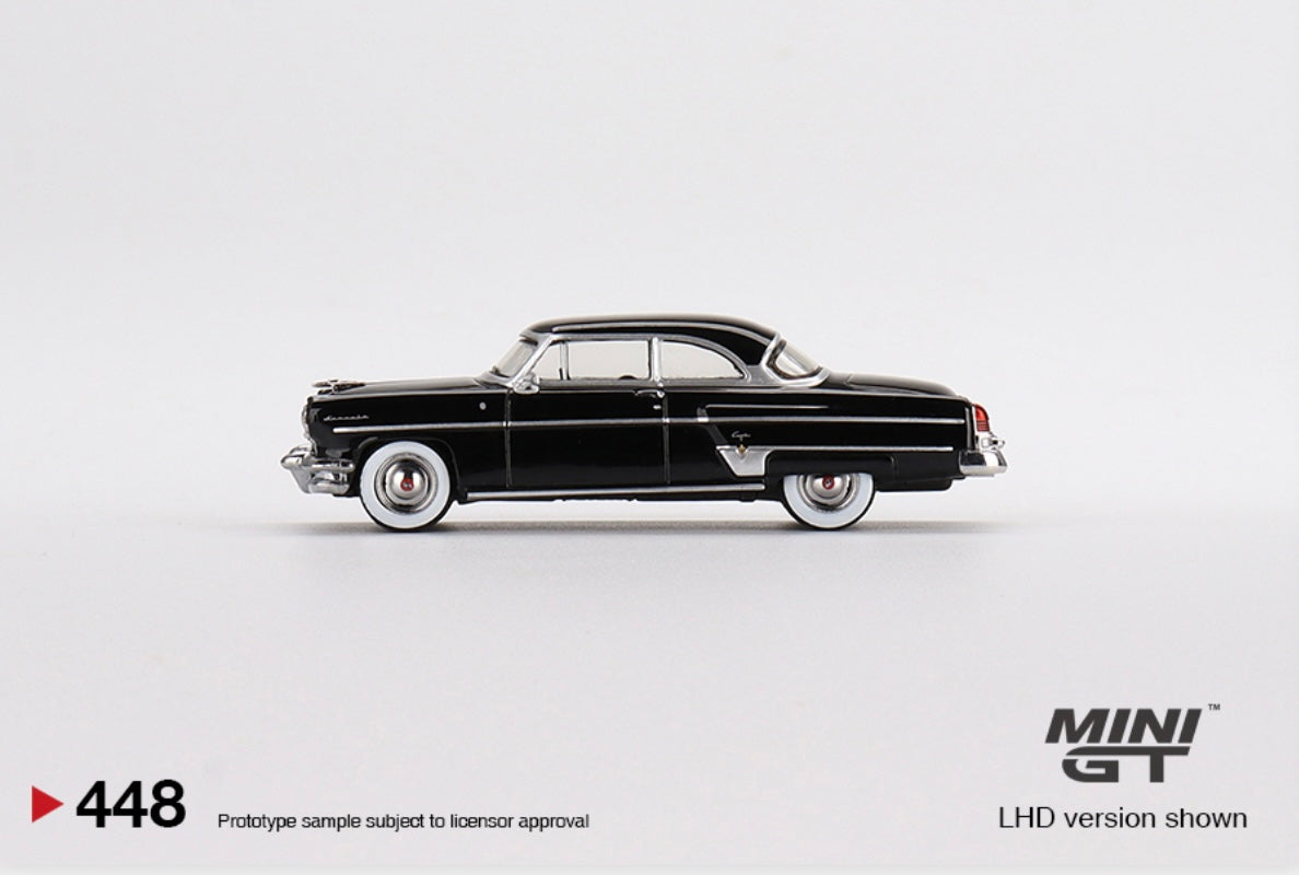 1:64 Lincoln Capri 1954 Black Mini GT 448