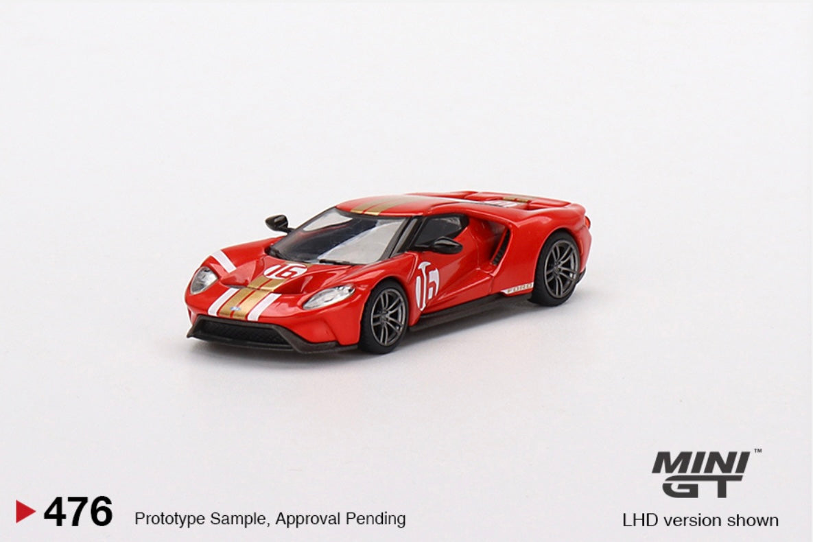 1:64 Ford GT Alan Mann Heritage Edition Mini GT 476