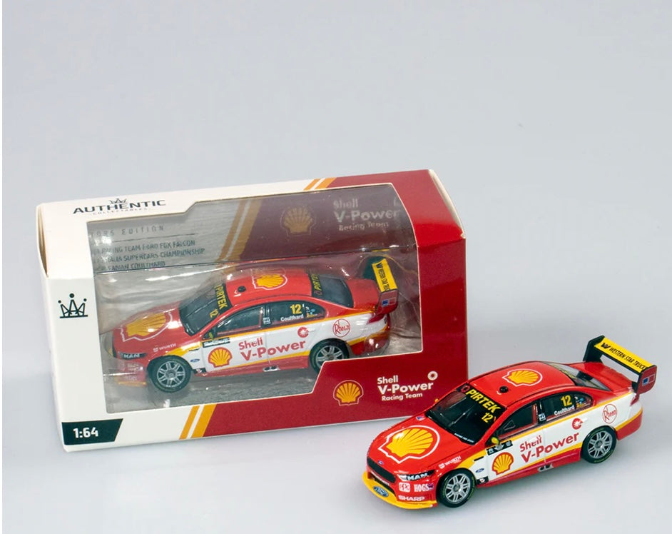 1:64 Fabian Coulthard #12 Ford FGX Falcon 2018 Championship Round Shell V-Power Racing Team Authentic Collectables