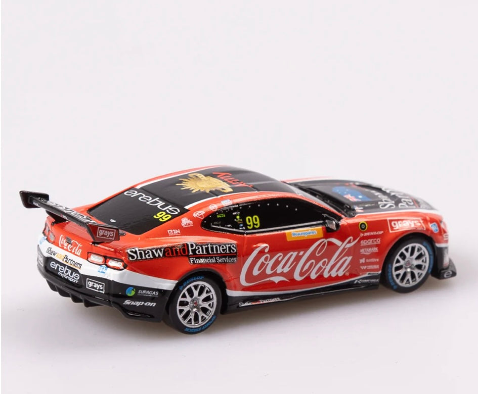 1:64 Brodie Kostecki #99 Coca-Cola Racing by Erebus Chevrolet Camaro ZL1 2023 Championship Season Authentic Collectables