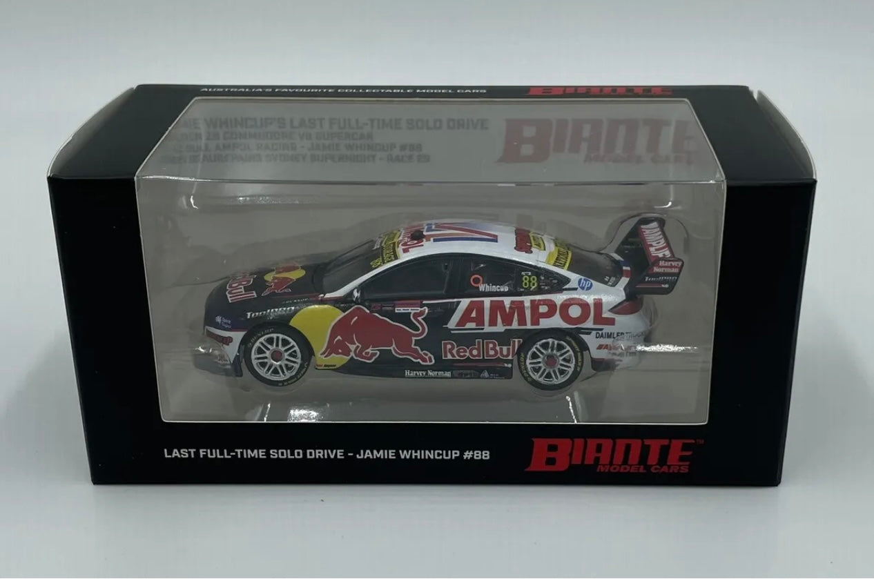 1:64 Jamie Whincup #88 Holden ZB Commodore V8 Supercar Red Bull Racing 2021 Sydney Supersprint Biante