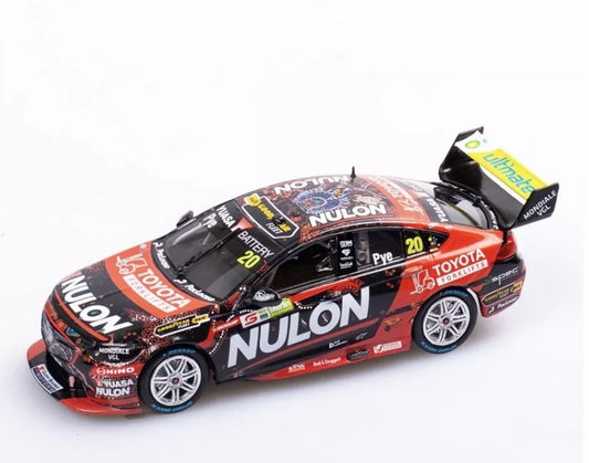 1:43 Scott Pye #20 2022 Darwin Indigenous Round Holden ZB Commodore Authentic Collectables
