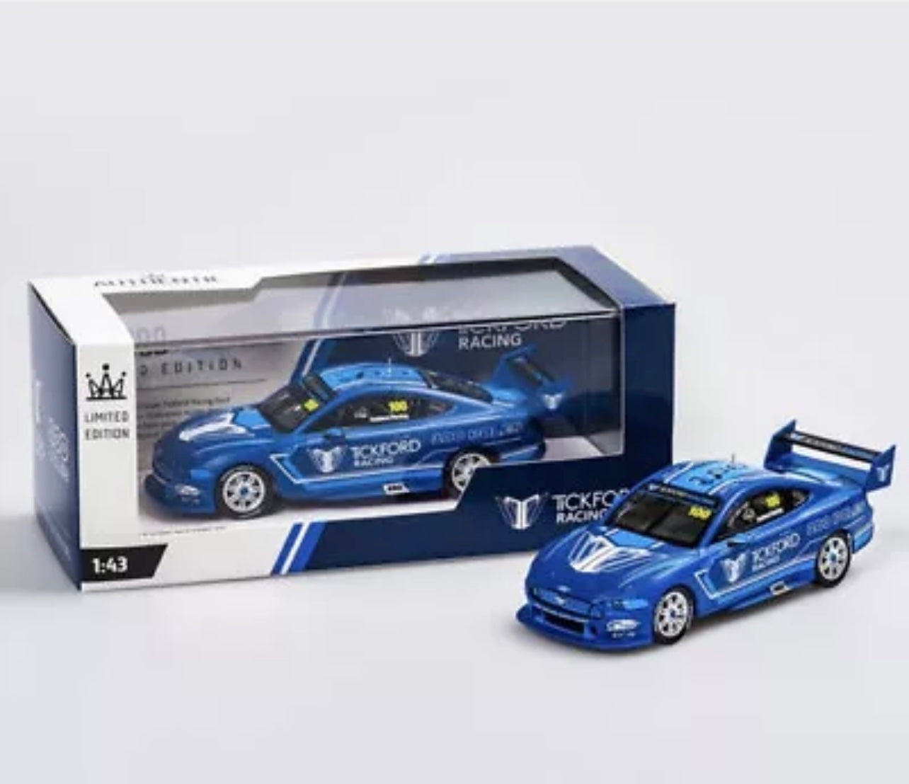 1:43 Ford Mustang GT Tickford Racing 100 Poles Celebration Livery Authentic Collectables