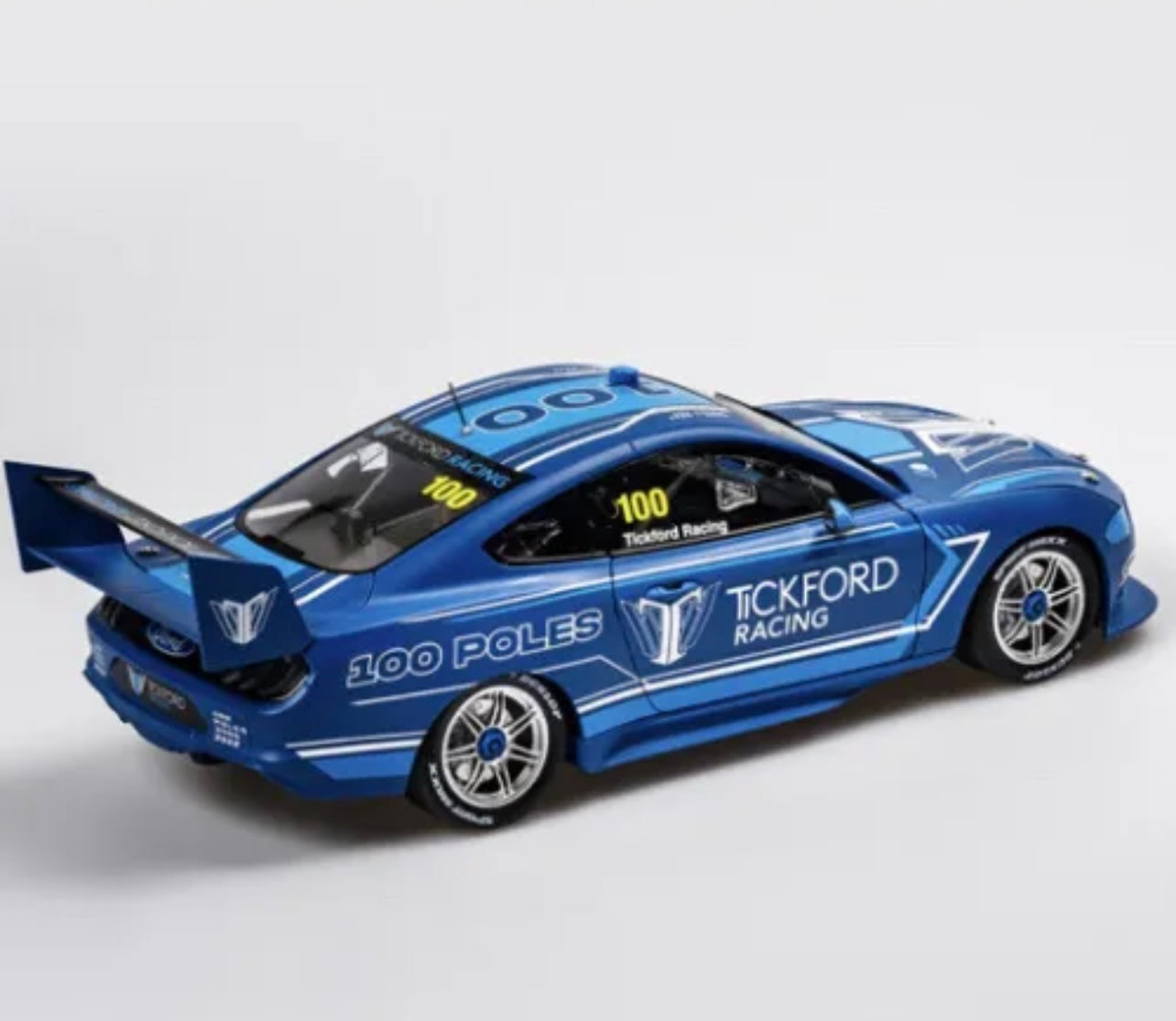 1:18 Ford Mustang GT Tickford Racing 100 Poles Celebration Livery Authentic Collectables