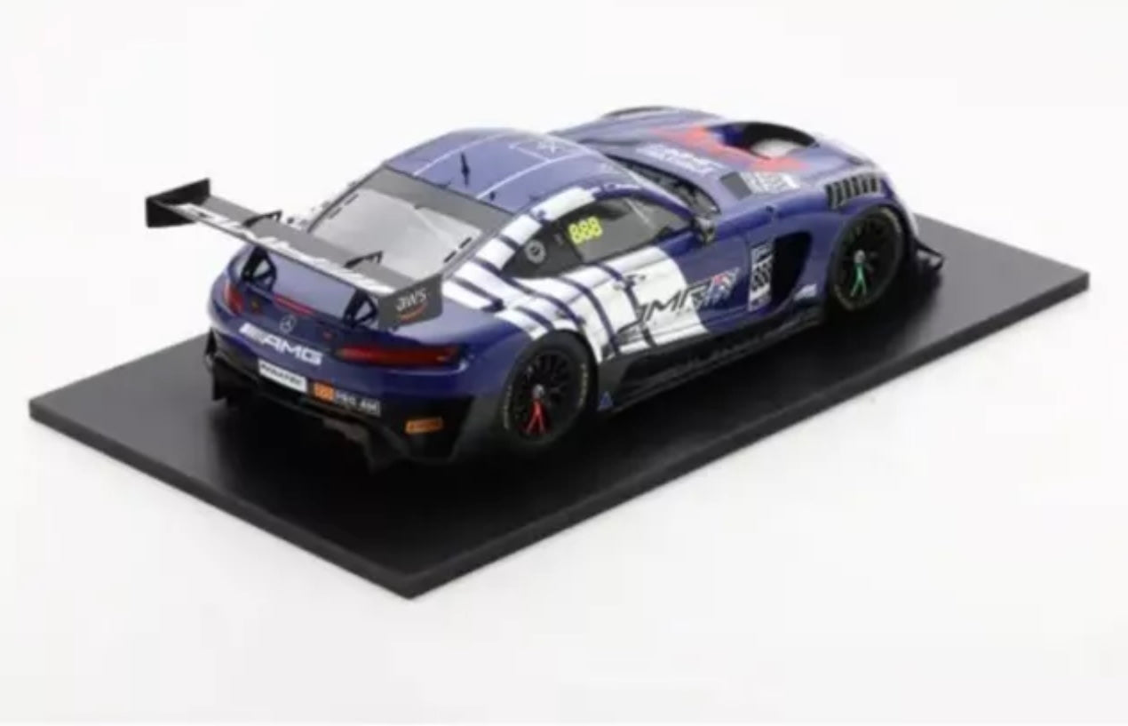 1:18 Mercedes-AMG GT3 2022 GT World Challenge #888 Van Gisbergen Ibrahim Spark