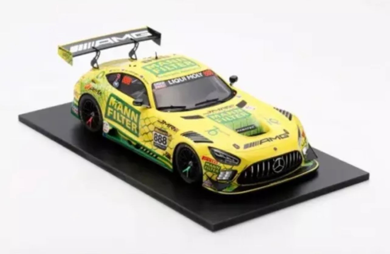 1:18 Mercedes AMG GT3 #888 Feeney Van Gisbergen Ibrahim 2022 Bathurst 12 Hr Spark