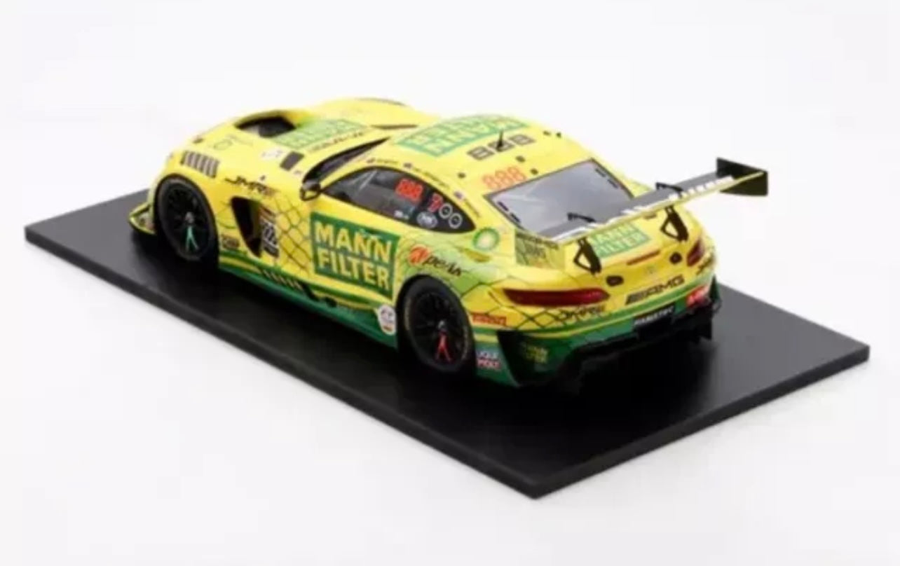 1:18 Mercedes AMG GT3 #888 Feeney Van Gisbergen Ibrahim 2022 Bathurst 12 Hr Spark