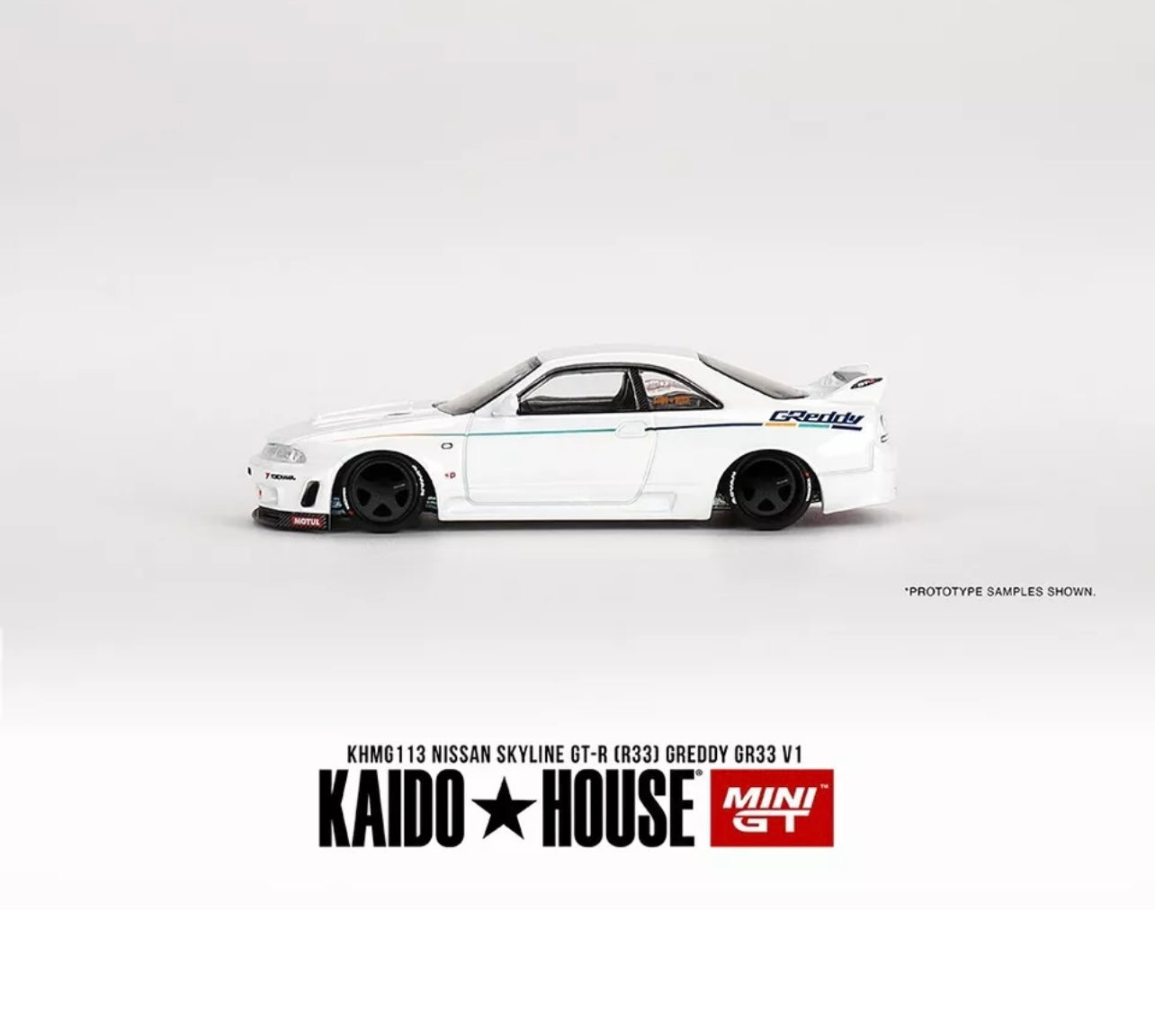 1:64 Nissan Skyline GT-R (R33) Greddy GR33 V1 #113 Kaido House