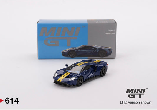 1:64 Ford GT Sunoco Blue Mini GT 614