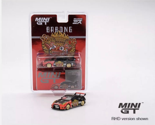 1:64 Nissan 35GT-RR Barong LB Silhouette GT Mini GT Mizu 651