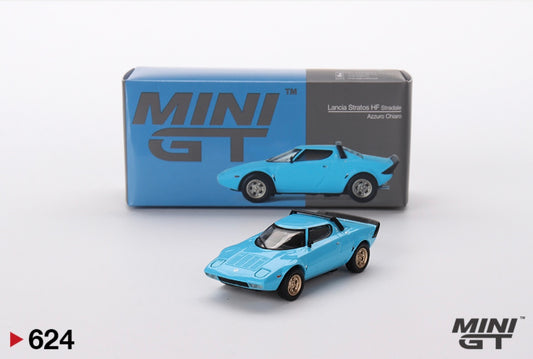 1:64 Lancia Stratos HF Stradale Azzuro Chiaro Mini GT 624