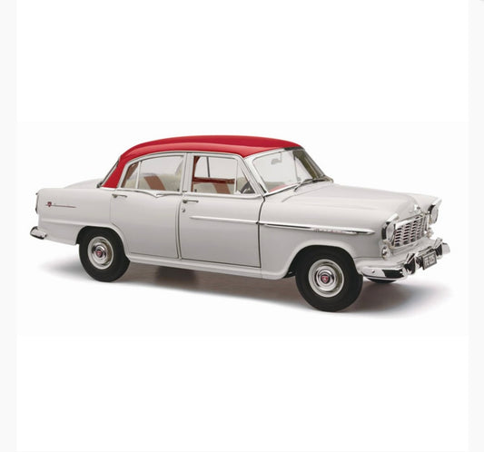 1:18 Holden FE Special Gypsy Red over Castle Grey Classic Carlectables Pre-Order