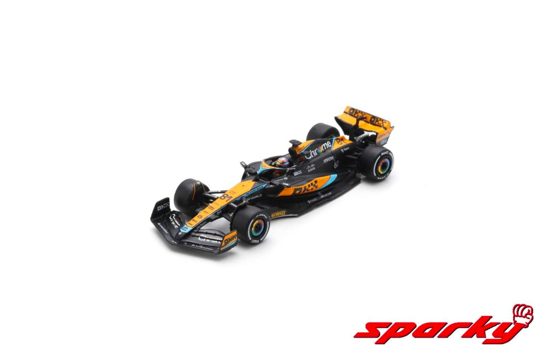 1:64 Oscar Piastri 2023 Las Vegas GP #81 McLaren MCL60 Spark