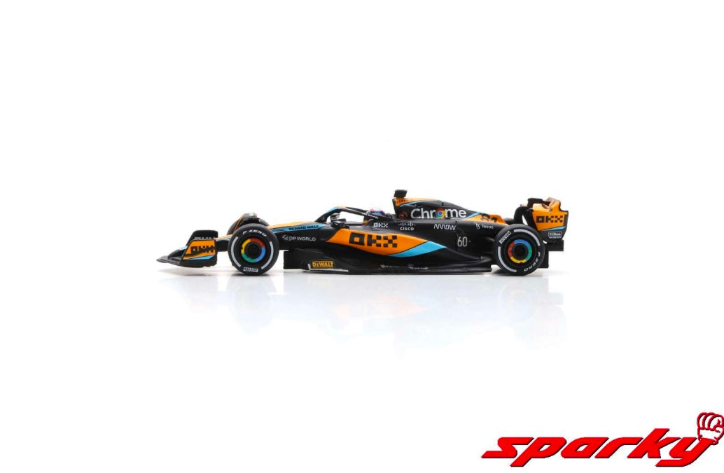 1:64 Oscar Piastri 2023 Las Vegas GP #81 McLaren MCL60 Spark