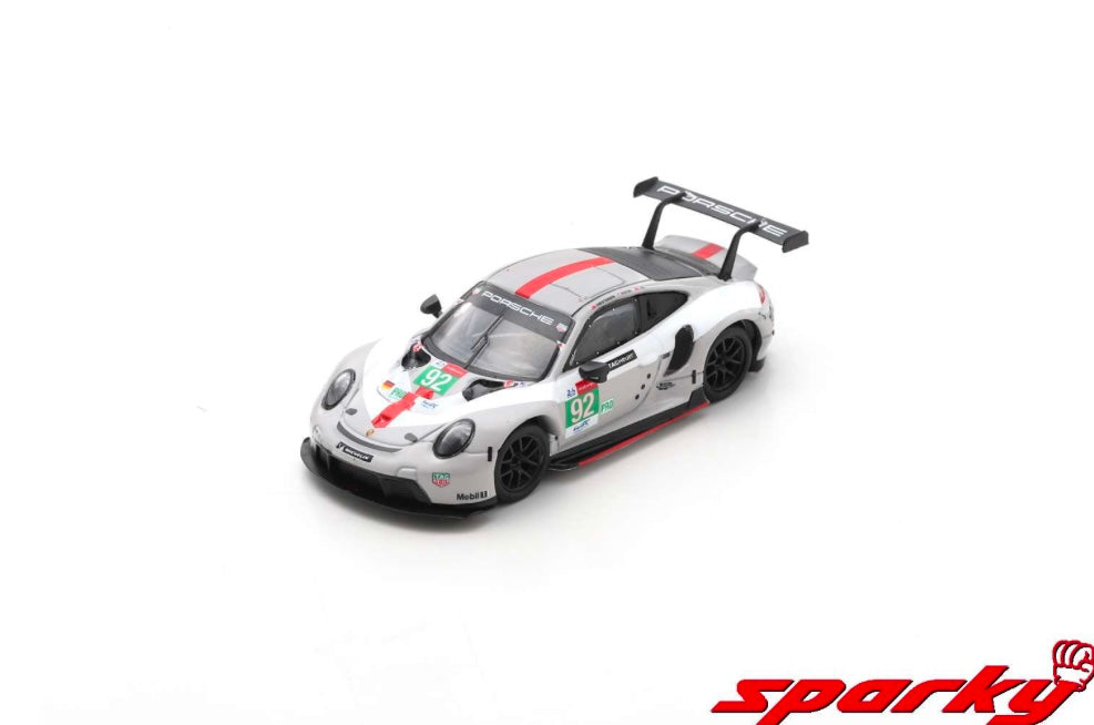 1:64 Porsche 911 RSR-19 No92 Porsche GT Team 3rd LMGTE Pro Class 24H Lemans 2021