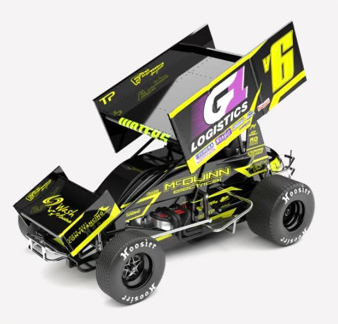 1:18 Chief Racing #V6 Sprintcar Cam Waters 2022/2023 Season Authentic Collectables Pre-Order