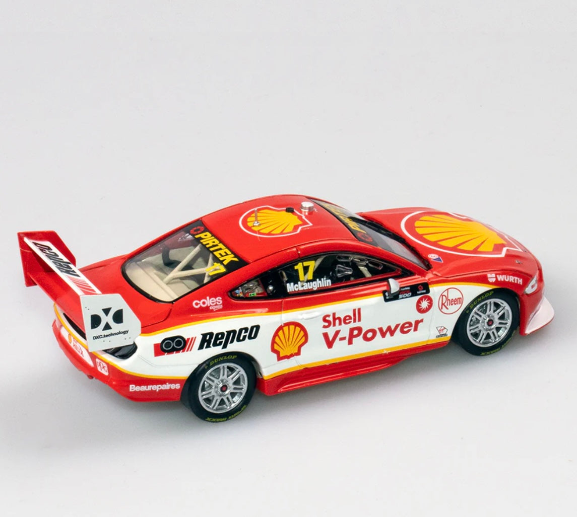 1:43 Scott McLaughlin #17 2019 Adelaide 500 Mustang Wins on Debut Shell V-Power Racing Team Ford Mustang Authentic Collectables