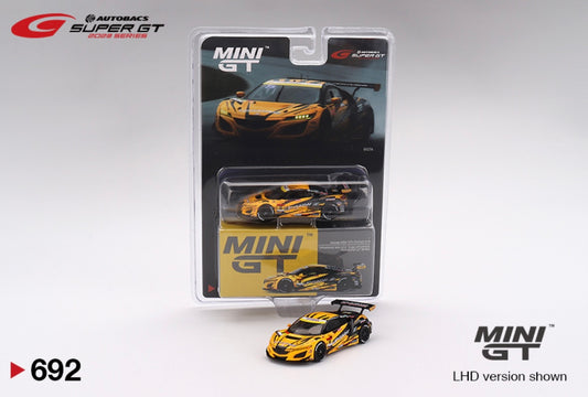 1:64 Honda NSX GT3 EVO22 #18 Upgarage NSX GT3 Team Upgarage 2023 Super GT Series Mini GT 692