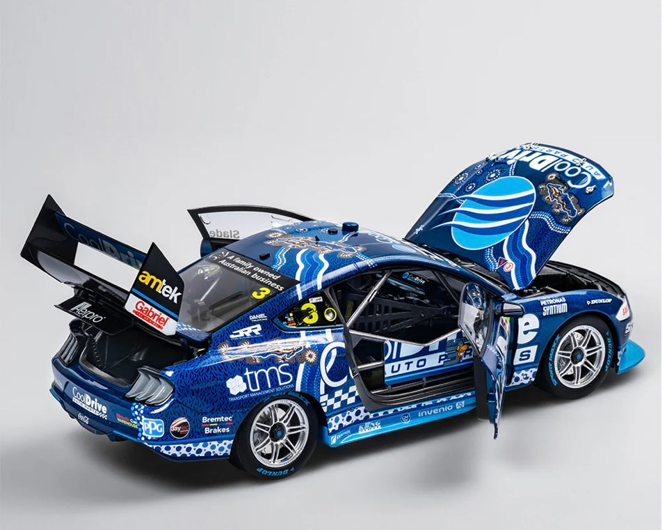 1:18 CoolDrive Racing Ford Mustang Tim Slade #3 2022 Darwin Indigenous Round Authentic Collectables