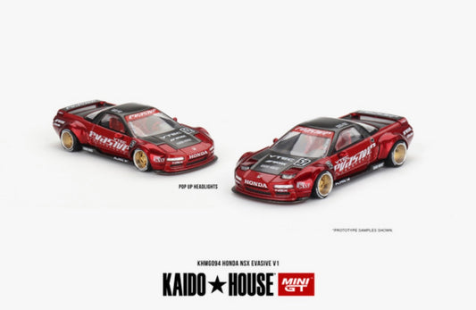 1:64 Honda NSX Evasive V1 Kaido House Mini GT