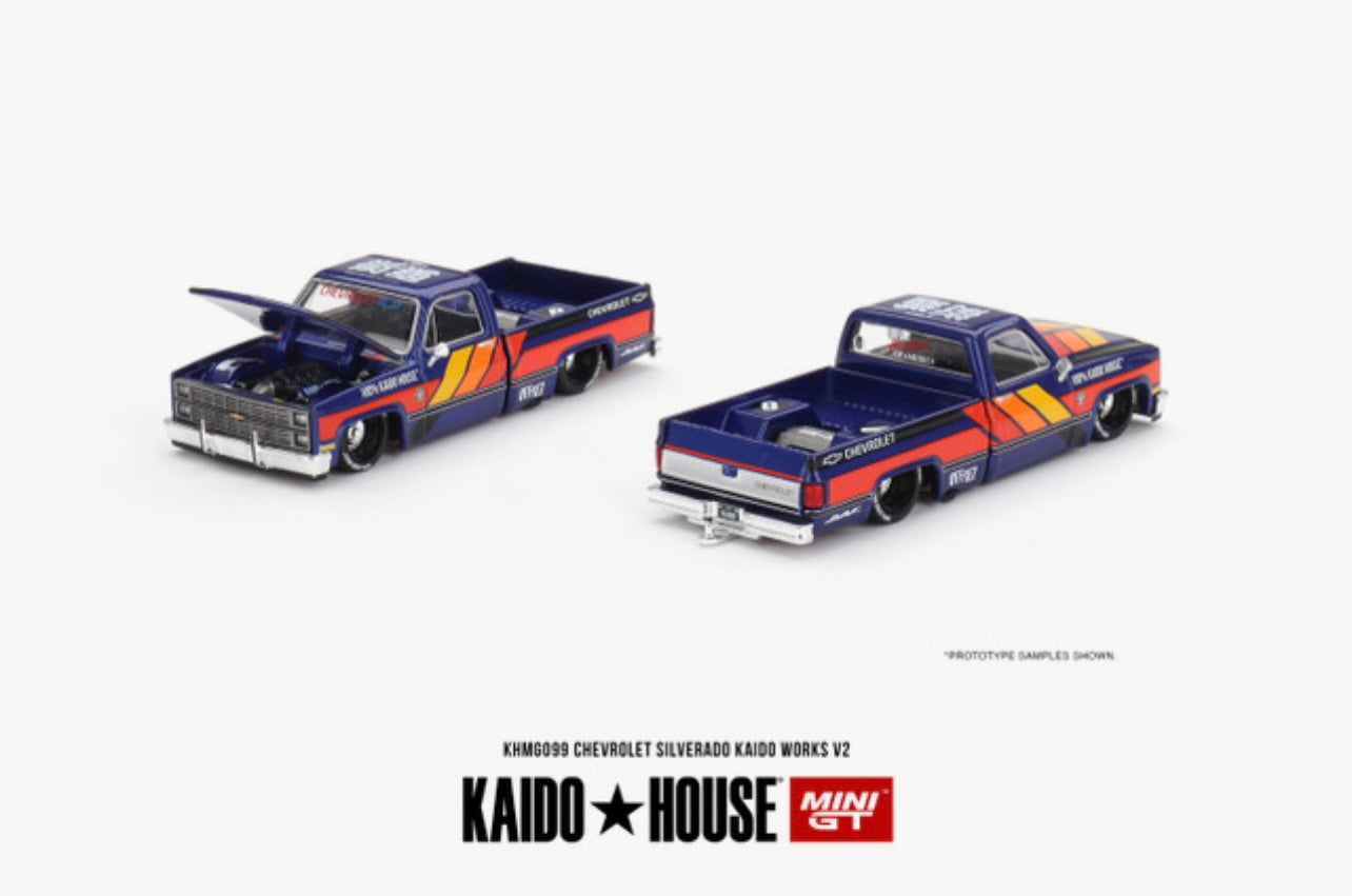 1:64 Chevrolet Silverado Kaido House Mini GT