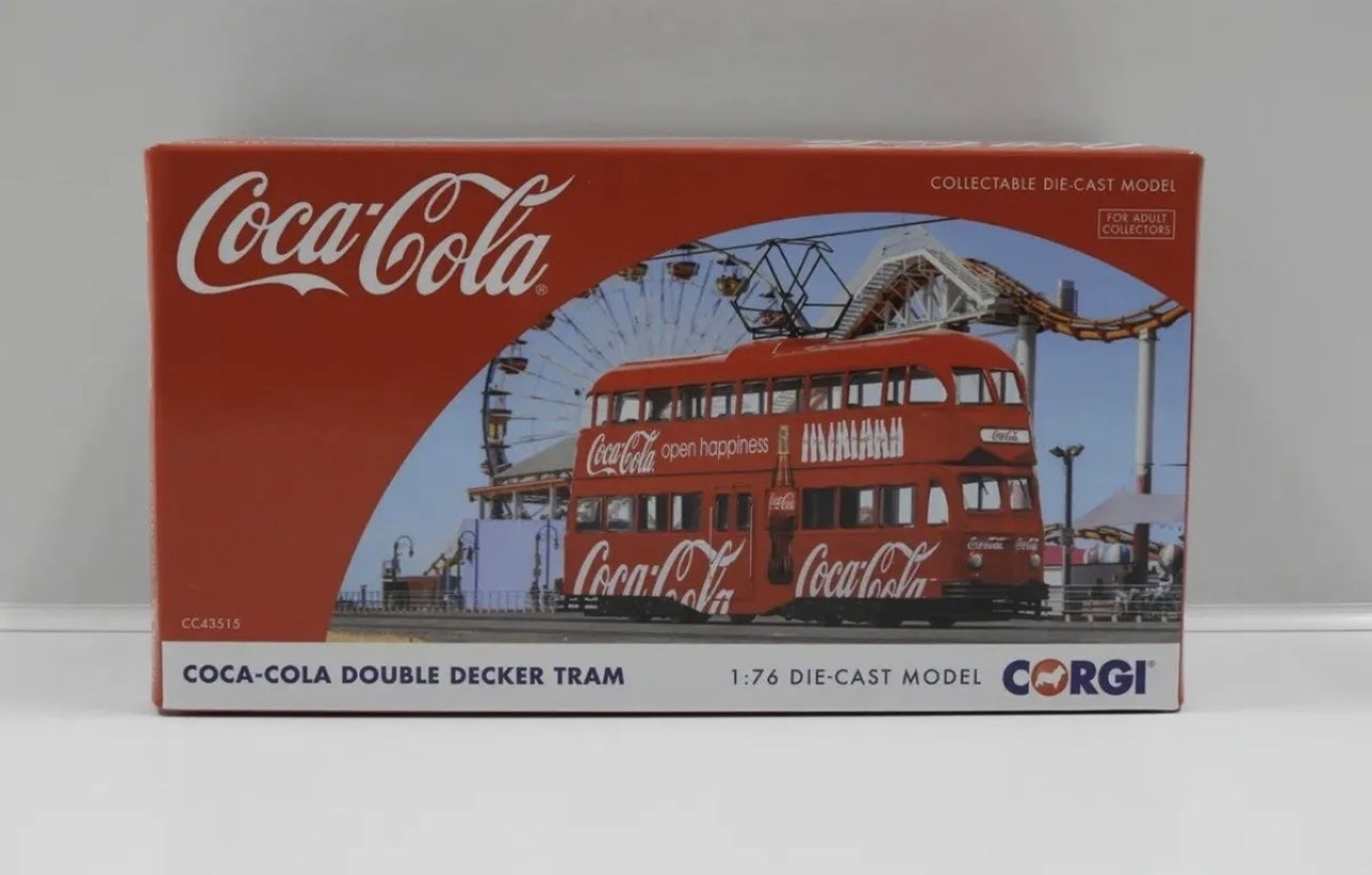 1:76 Double Decker Tram Coca-Cola Corgi