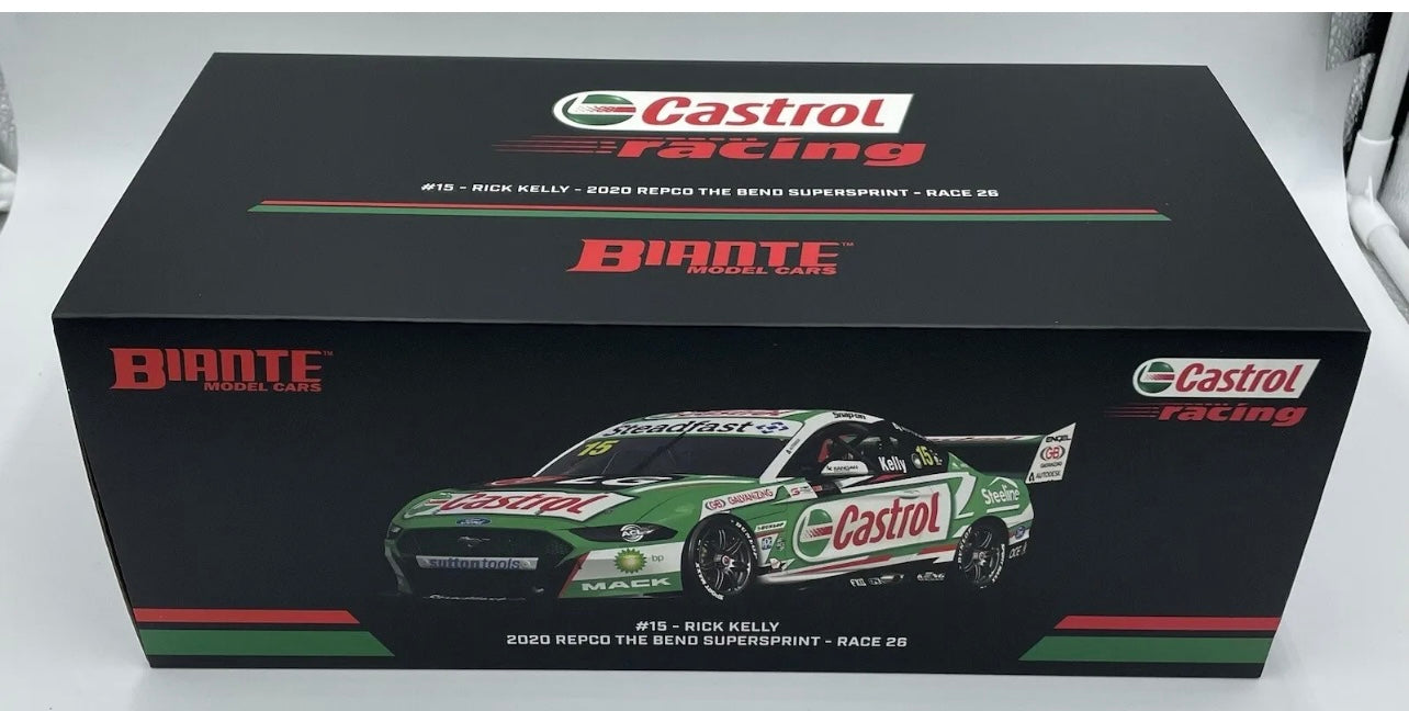 1:18 Ford Mustang GT Rick Kelly 2020 The Bend Biante