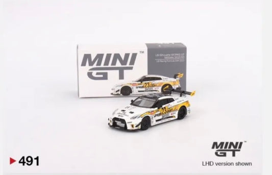 1:64 Nissan 35GT-RR LB Racing Formula Drift 2022 Mini GT