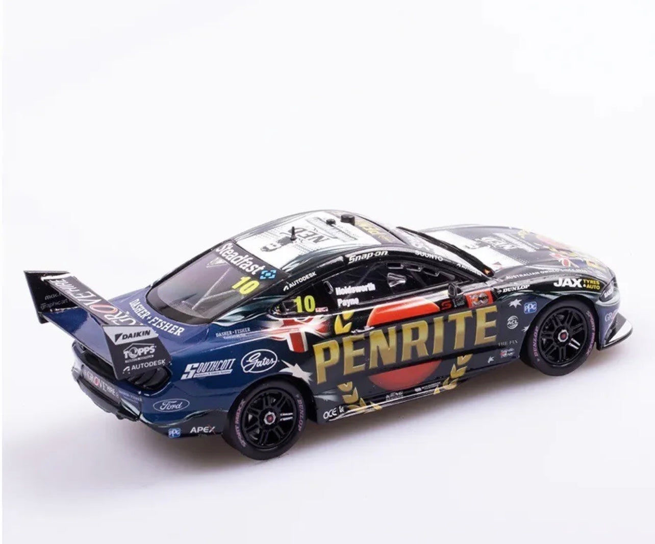 1:43 Lee Holdsworth Matthew Payne #10 2022 Bathurst 1000 Penrite Racing Ford Mustang
