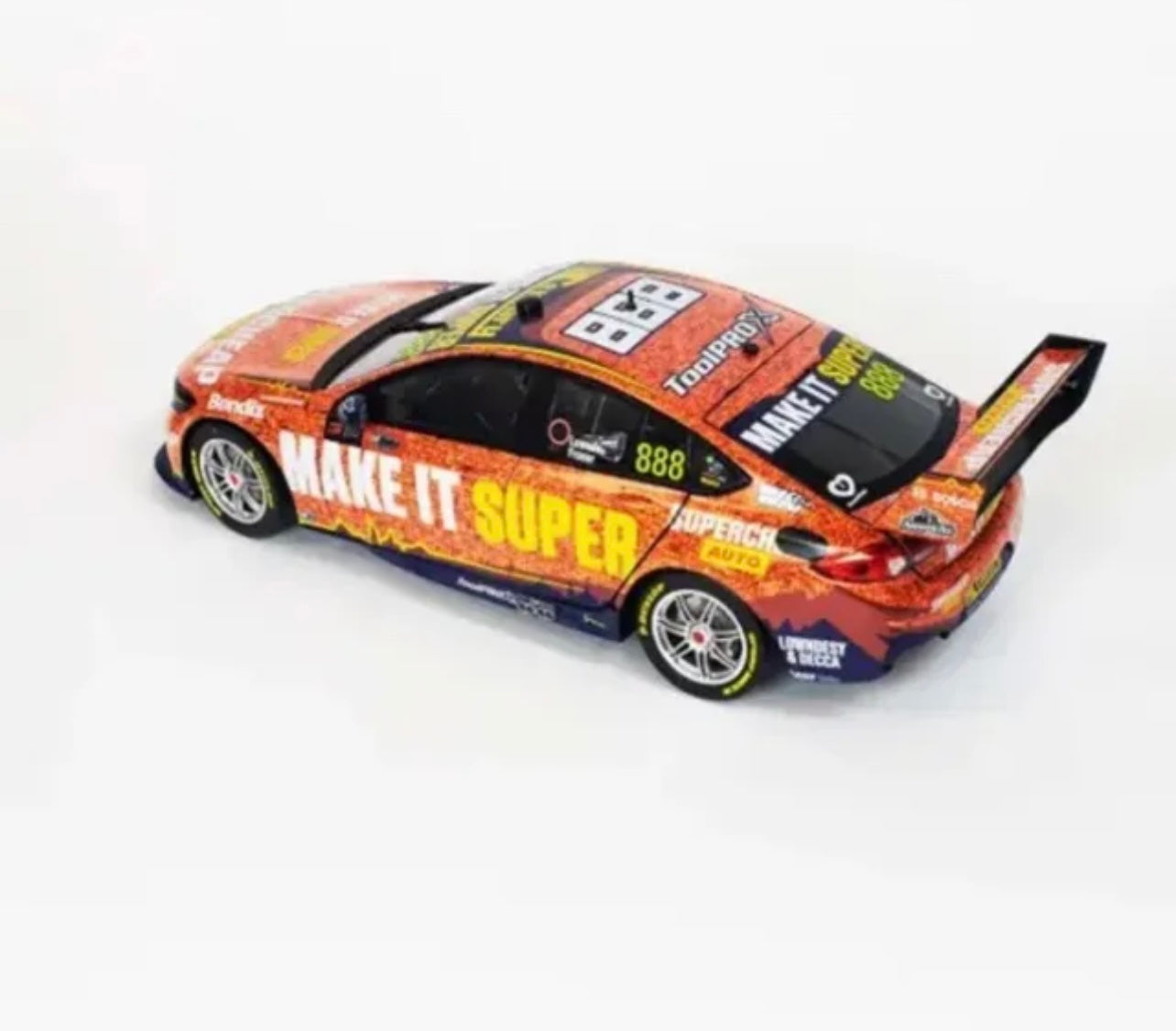 1:64 Craig Lowndes Declan Fraser #888 2022 Bathurst Wildcard Holden ZB Commodore