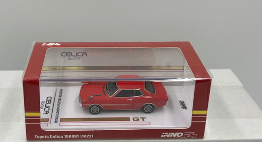 1:64 Toyota Celica 1600GT (TA22) Red INNO64