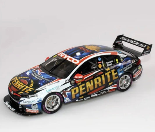 1:18 David Reynolds Will Brown #9 Penrite Racing Holden ZB Commodore 2020 Bathurst Authentic Collectables