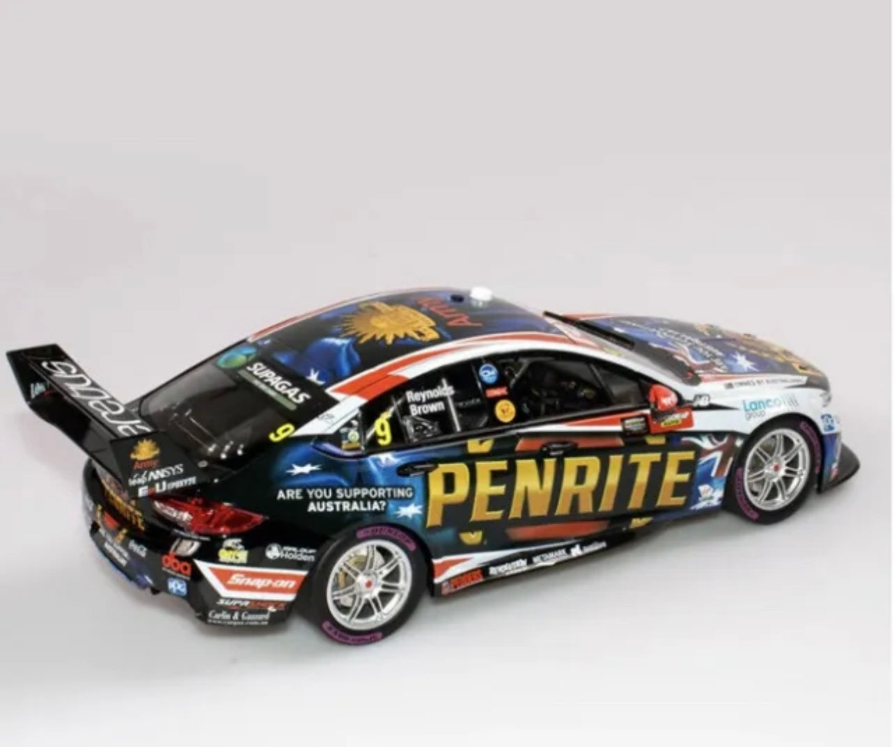 1:18 David Reynolds Will Brown #9 Penrite Racing Holden ZB Commodore 2020 Bathurst Authentic Collectables