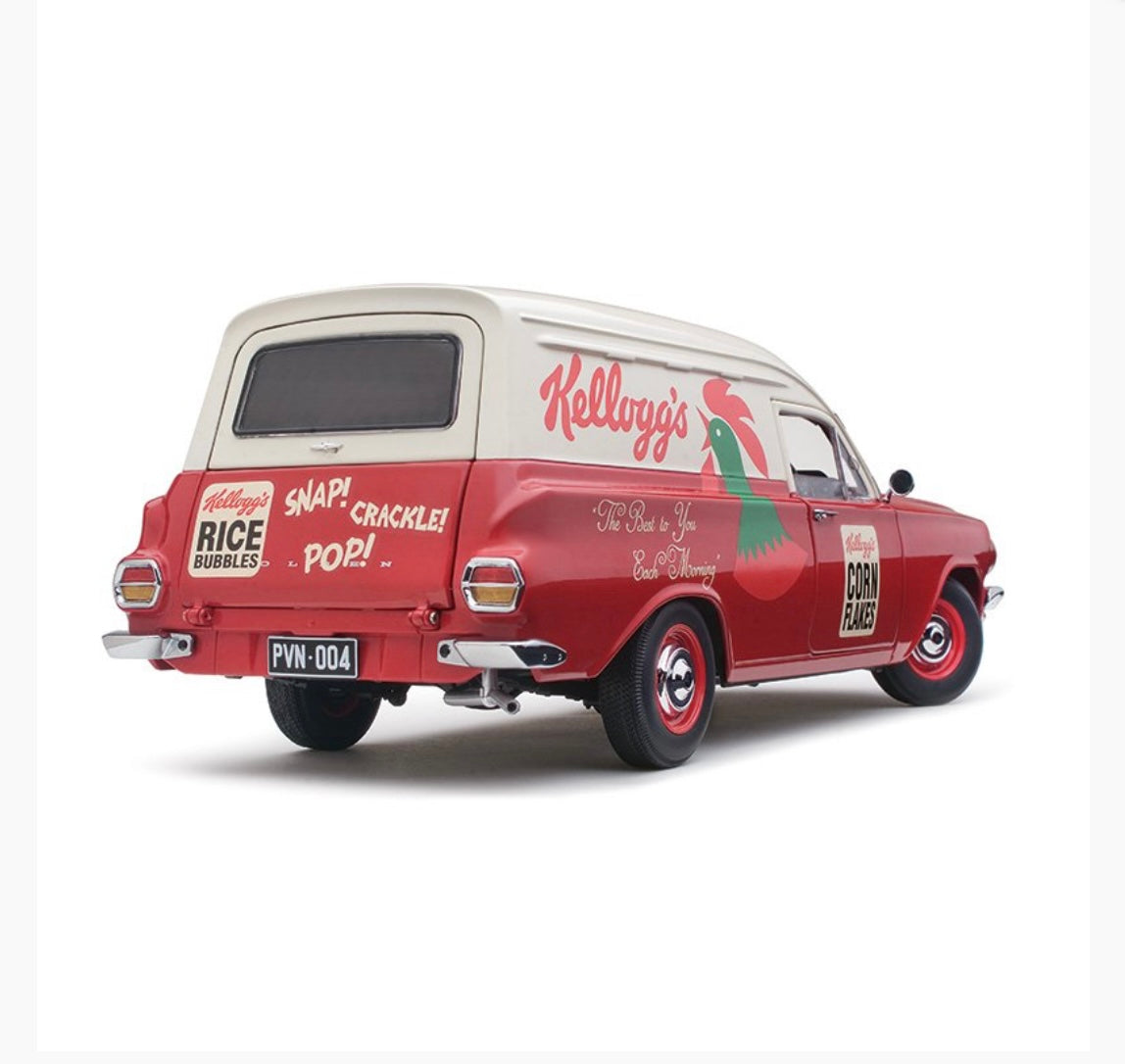 1:18 Holden EH Panel Van Kellogg’s Classic Carlectables