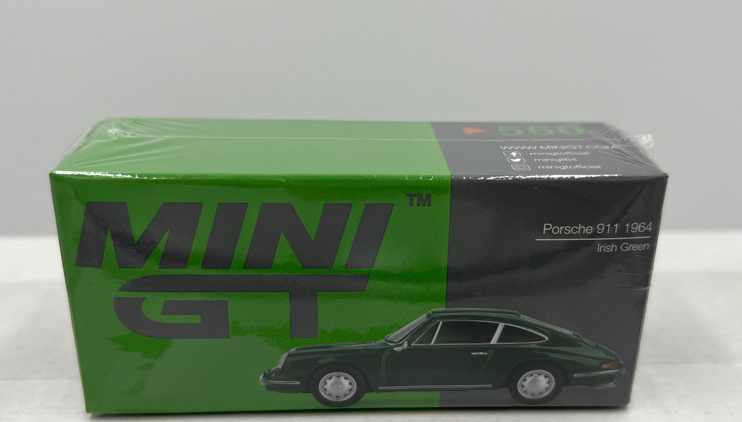 1:64 Porsche 911 1964 Irish Green #560 Mini GT