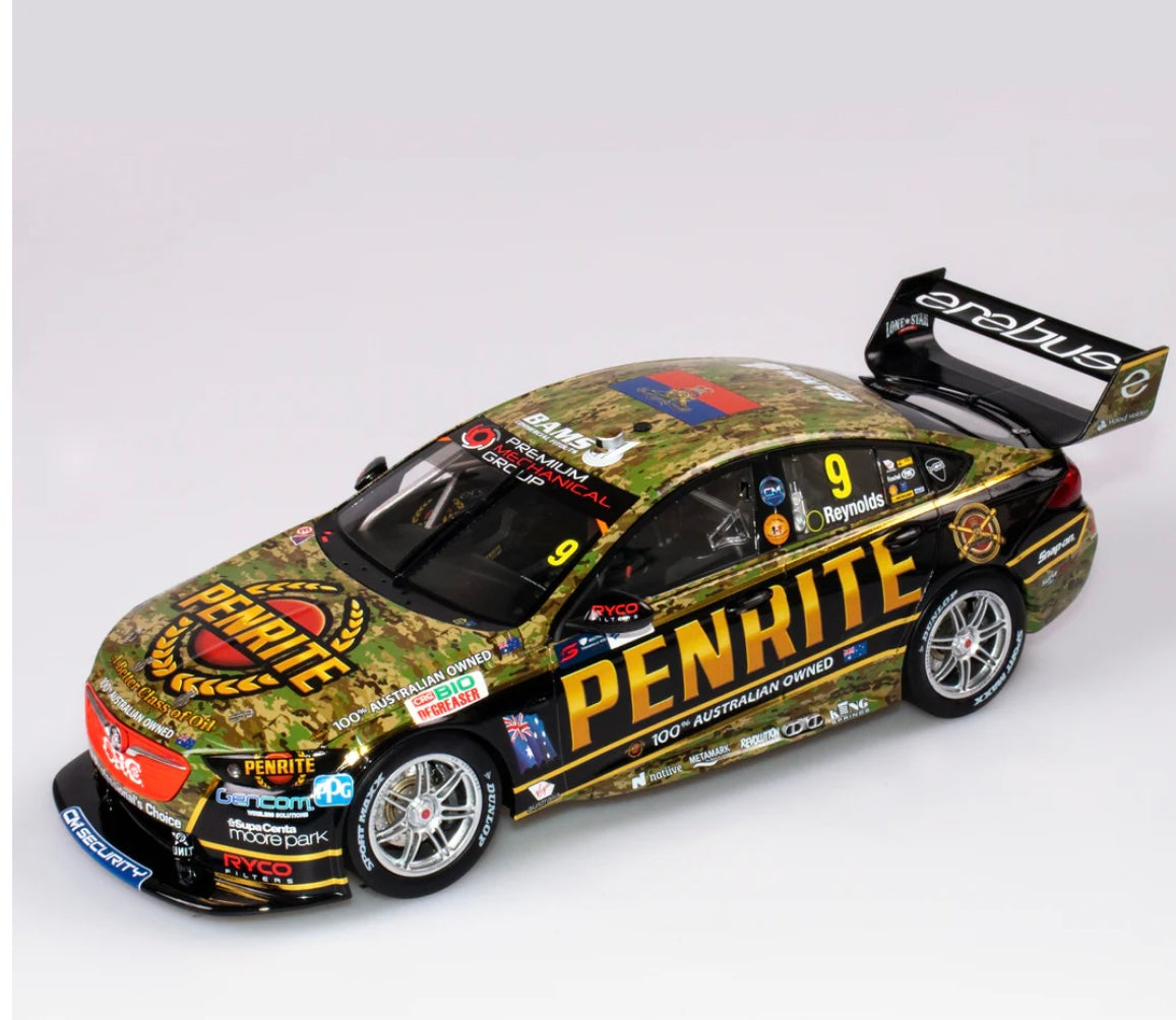 1:18 David Reynolds 2019 Holden ZB Commodore #9 Authentic Collectables