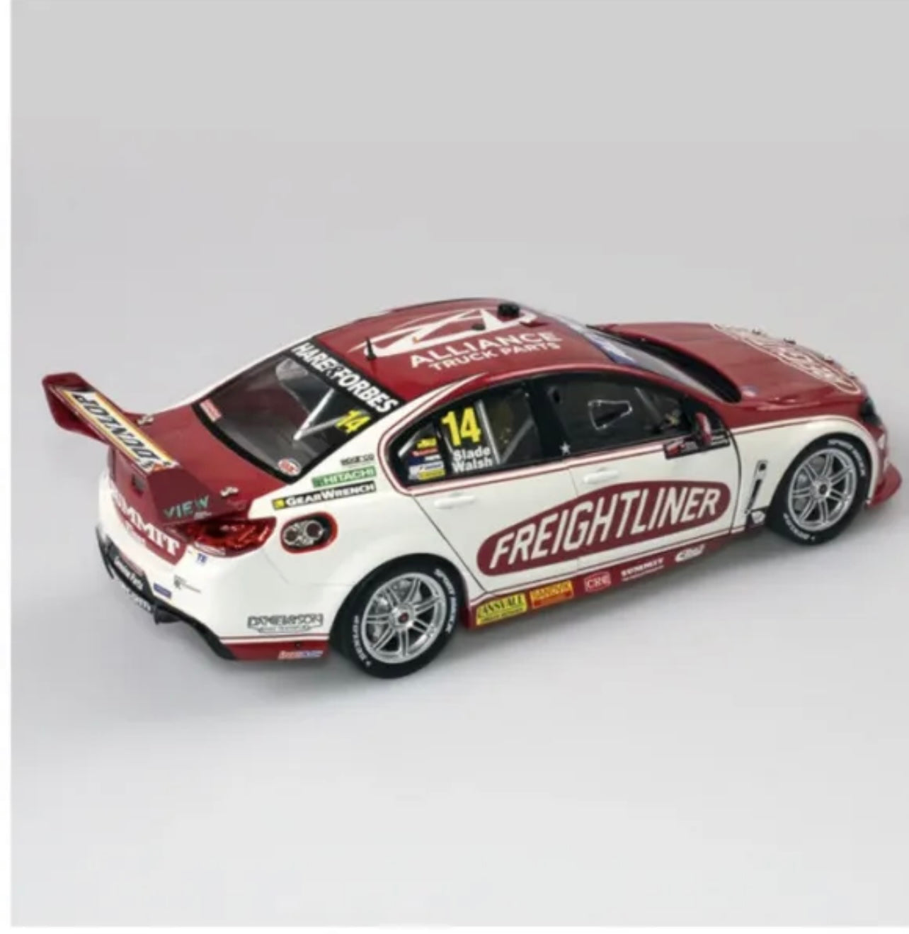 1:18 Holden VF Commodore 2016 Sandown 500 Slade/Walsh #14 Authentic Collectables